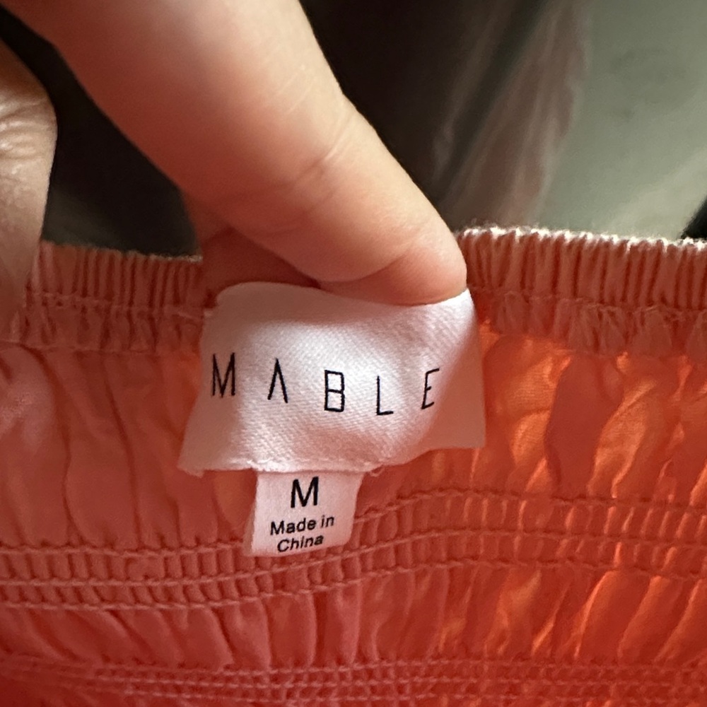 MARBLE Peach Maxi Dress - Picture 3 of 6
